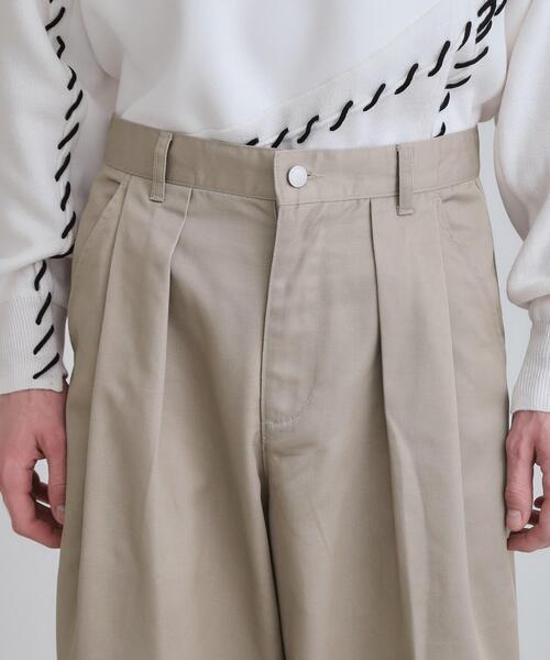 tk.TAKEO KIKUCHI（ティーケータケオキクチ）の「バギーチノパンツ（その他パンツ・メンズ・ブラック/ベージュ・01/02/03）」の17枚目の写真