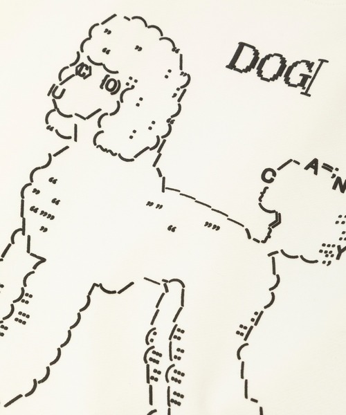 Candy Stripper（キャンディストリッパー）の「ASCII ART スウェット（スウェット・レディース・ネイビー/ピンク/オフホワイト・FREE）」の9枚目の写真