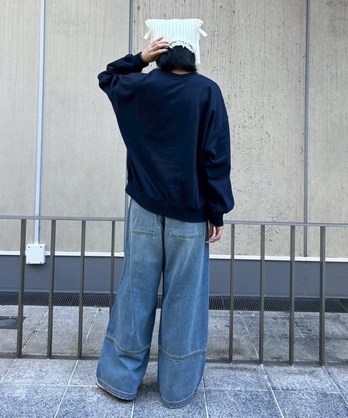 Candy Stripper（キャンディストリッパー）の「ASCII ART スウェット（スウェット・レディース・ネイビー/ピンク/オフホワイト・FREE）」の21枚目の写真