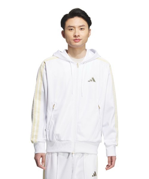 アディダス adidas Staygold ルーズフィット フード付きトラックトップ