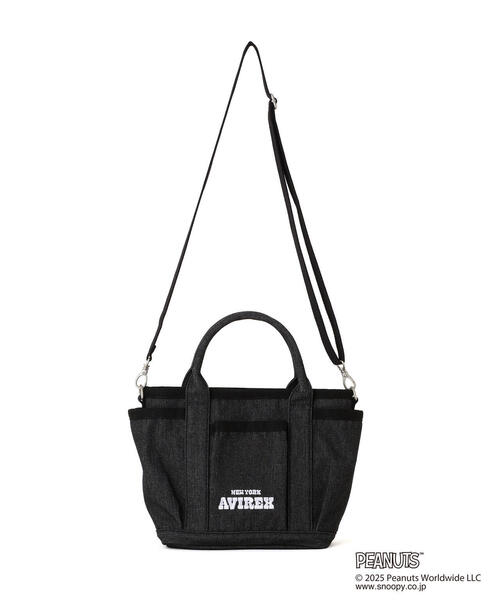 AVIREX × PEANUTS》DENIM MINI TOTE BAG / デニムミニトートバッグ