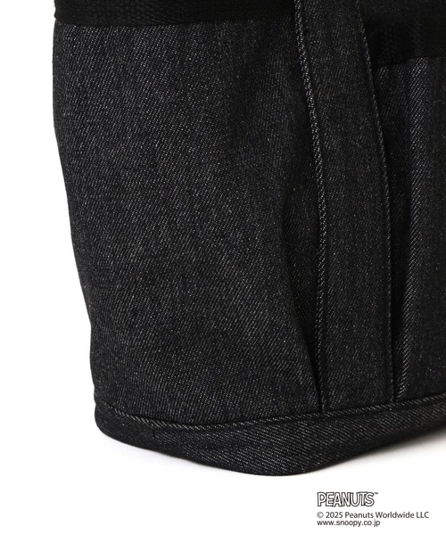 PEANUTS（ピーナッツ）の「《AVIREX × PEANUTS》DENIM MINI TOTE BAG / デニムミニトートバッグ / ピーナッツ / アヴィレックス（トートバッグ・レディース・ブラック・F）」の16枚目の写真