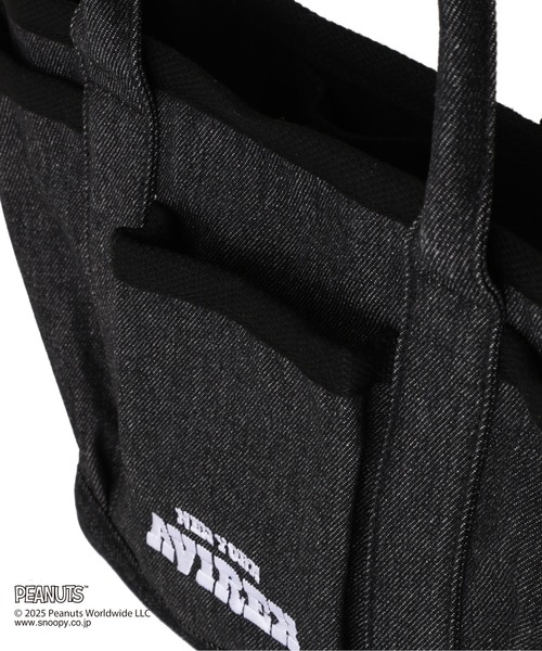 PEANUTS（ピーナッツ）の「《AVIREX × PEANUTS》DENIM MINI TOTE BAG / デニムミニトートバッグ / ピーナッツ / アヴィレックス（トートバッグ・レディース・ブラック・F）」の14枚目の写真