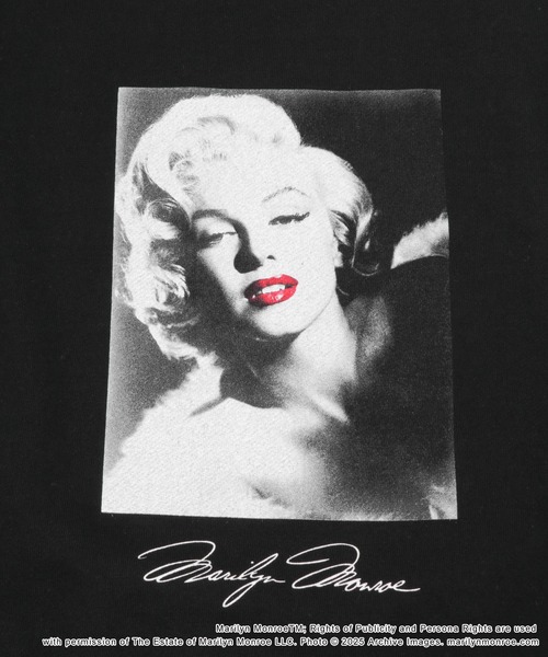 GOOD ROCK SPEED（グッドロックスピード）の「『別注』GOOD ROCK SPEED×URBAN RESEARCH　MARILYN MONROE SWEAT（スウェット・メンズ・ブラック/グレー・LARGE/MEDIUM）」の3枚目の写真