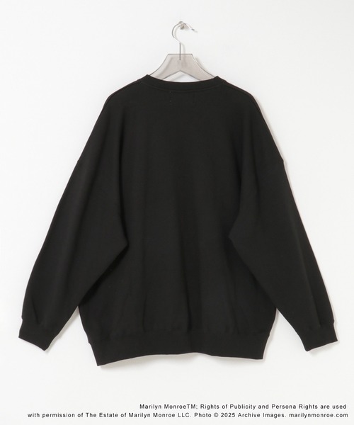 GOOD ROCK SPEED（グッドロックスピード）の「『別注』GOOD ROCK SPEED×URBAN RESEARCH　MARILYN MONROE SWEAT（スウェット・メンズ・ブラック/グレー・LARGE/MEDIUM）」の4枚目の写真