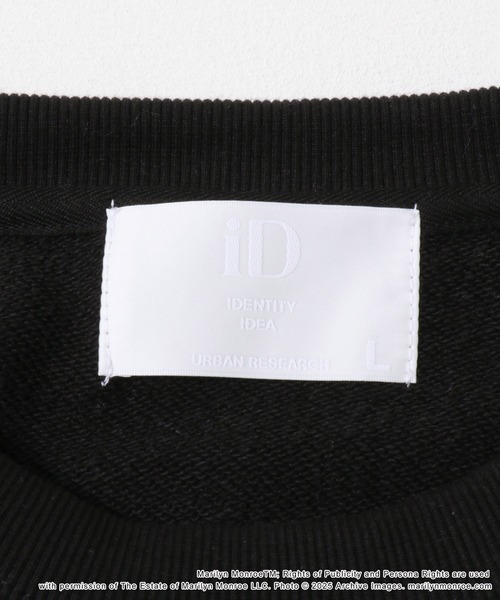 GOOD ROCK SPEED（グッドロックスピード）の「『別注』GOOD ROCK SPEED×URBAN RESEARCH　MARILYN MONROE SWEAT（スウェット・メンズ・ブラック/グレー・LARGE/MEDIUM）」の6枚目の写真