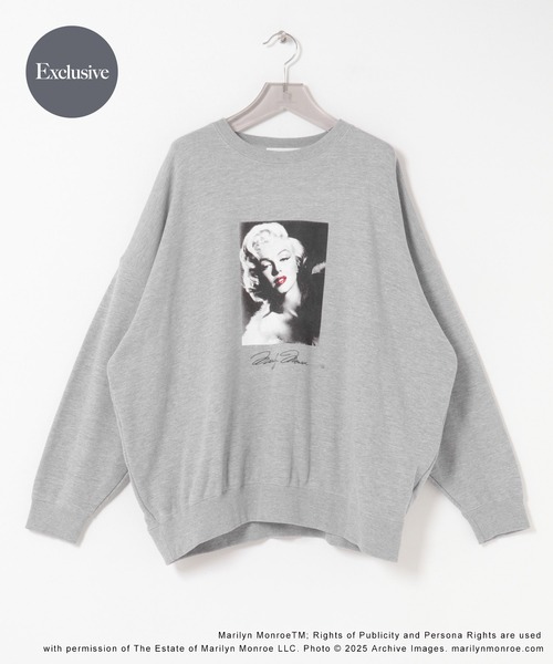 トレーナー/スウェット AMERI TRIPLET MARILYN MONROE TOP Ameri（アメリ）の「TRIPLET MARILYN MONROE TOP（Tシャツ/カットソー