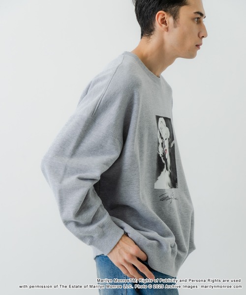 GOOD ROCK SPEED（グッドロックスピード）の「『別注』GOOD ROCK SPEED×URBAN RESEARCH　MARILYN MONROE SWEAT（スウェット・メンズ・ブラック/グレー・LARGE/MEDIUM）」の18枚目の写真