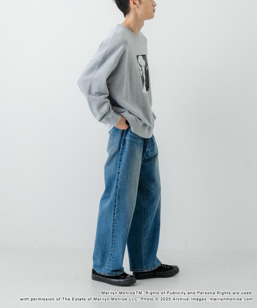 GOOD ROCK SPEED（グッドロックスピード）の「『別注』GOOD ROCK SPEED×URBAN RESEARCH　MARILYN MONROE SWEAT（スウェット・メンズ・ブラック/グレー・LARGE/MEDIUM）」の11枚目の写真