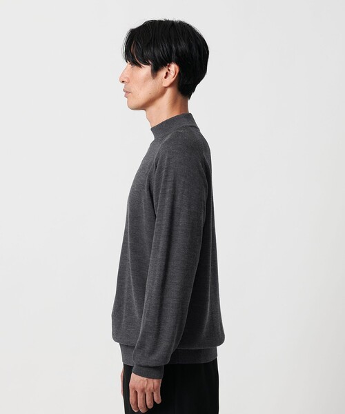 BEAUTY&YOUTH UNITED ARROWS(ビューティーアンドユースユナイテッドアローズ)の「SUPER130 ウール タートル ニット ウォッシャブル(ニット/セーター・メンズ・ダークグレー/ベージュ/オフホワイト/ブラック・M/L/S/XL)」の14枚目の写真