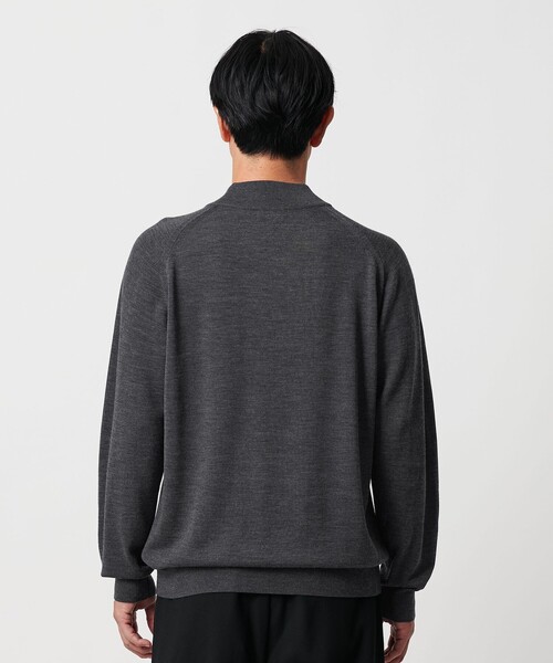 ユナイテッドアローズBEAUTY&YOUTH 上質ウール オーバーサイズ ニット SUPER130 ウール タートル ニット ウォッシャブル（ニット/セーター