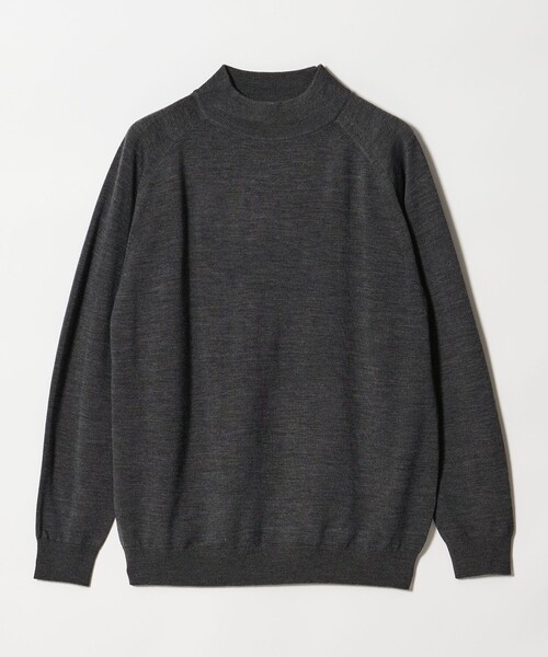 BEAUTY&YOUTH UNITED ARROWS(ビューティーアンドユースユナイテッドアローズ)の「SUPER130 ウール タートル ニット ウォッシャブル(ニット/セーター・メンズ・ダークグレー/ベージュ/オフホワイト/ブラック・M/L/S/XL)」の16枚目の写真