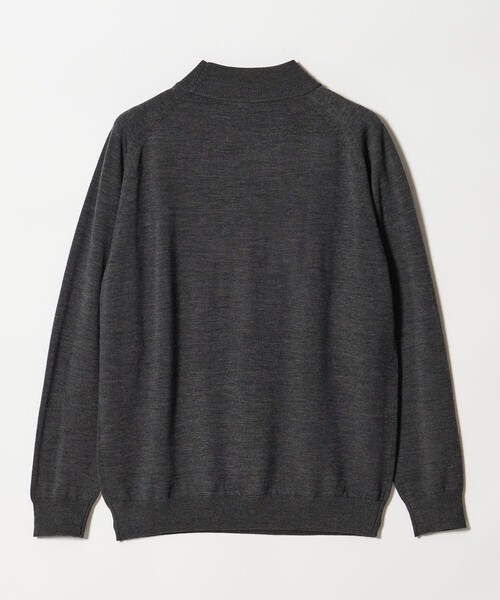 BEAUTY&YOUTH UNITED ARROWS(ビューティーアンドユースユナイテッドアローズ)の「SUPER130 ウール タートル ニット ウォッシャブル(ニット/セーター・メンズ・ダークグレー/ベージュ/オフホワイト/ブラック・M/L/S/XL)」の17枚目の写真