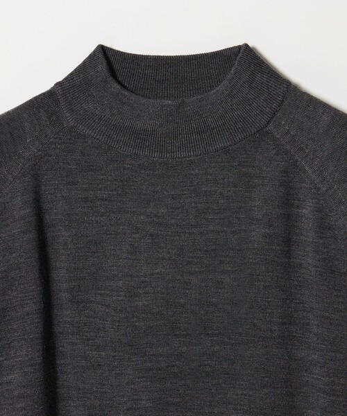 BEAUTY&YOUTH UNITED ARROWS(ビューティーアンドユースユナイテッドアローズ)の「SUPER130 ウール タートル ニット ウォッシャブル(ニット/セーター・メンズ・ダークグレー/ベージュ/オフホワイト/ブラック・M/L/S/XL)」の18枚目の写真