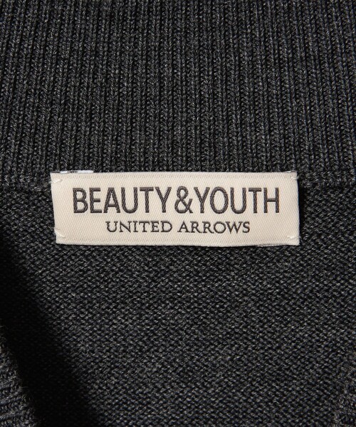 BEAUTY&YOUTH UNITED ARROWS(ビューティーアンドユースユナイテッドアローズ)の「SUPER130 ウール タートル ニット ウォッシャブル(ニット/セーター・メンズ・ダークグレー/ベージュ/オフホワイト/ブラック・M/L/S/XL)」の21枚目の写真