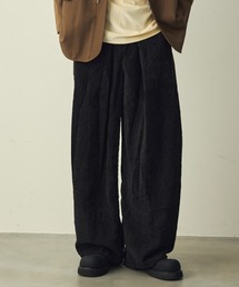 Corduroy Tuck Wide Slacks / コーデュロイタックワイドスラックス