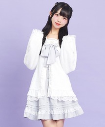 Secret Honey（シークレットハニー）の「シャギーバックレースアップカーディガン（カーディガン/ボレロ）」