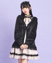 Secret Honey | シャギーバックレースアップカーディガン(カーディガン/ボレロ)