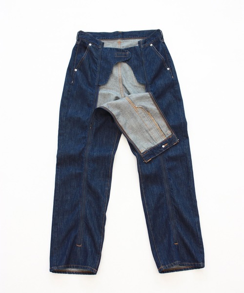 LOWRYS FARM(ローリーズファーム)の「【着たい・着やすい・着せやすい】ストレートデニムパンツ(UNISEX)(デニムパンツ・レディース・キナリ/ブラック/ワンウォッシュ・縦6XS・横6XS/縦6XS・横5XS/縦5XS・横6XS/縦5XS・横5XS/縦5XS・横4XS/縦4XS・横5XS/縦4XS・横4XS/縦4XS・横3XS/縦3XS・横4XS/縦3XS・横3XS/縦3XS・横2XS/縦2XS・横3XS/縦2XS・横2XS)」の4枚目の写真