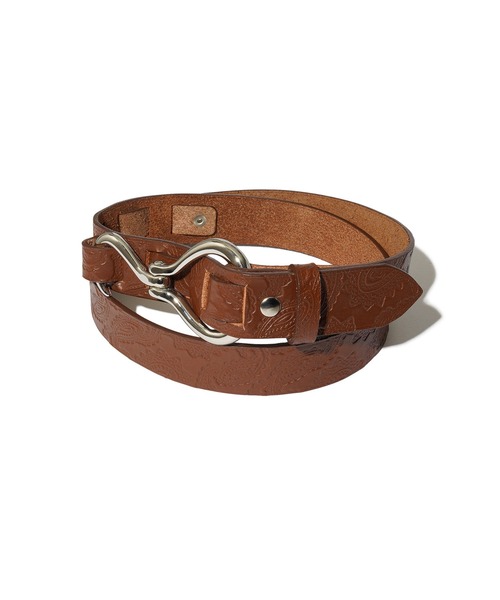 Subciety（サブサエティ）の「Paisley hook belt（ベルト・メンズ・ブラック/ブラウン・FREE）」の2枚目の写真