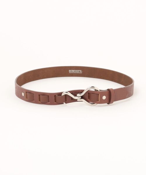 Subciety(サブサエティ)の「Paisley hook belt(ベルト・メンズ・ブラック/ブラウン・FREE)」の22枚目の写真