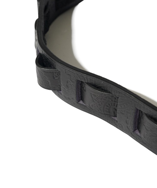 Subciety（サブサエティ）の「Paisley hook belt（ベルト・メンズ・ブラック/ブラウン・FREE）」の8枚目の写真