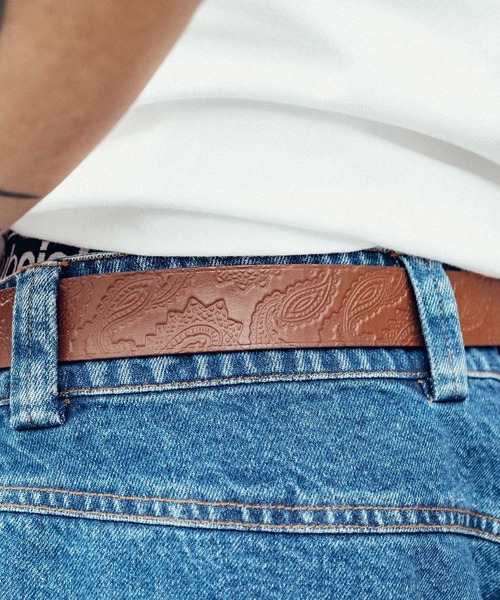 Subciety（サブサエティ）の「Paisley hook belt（ベルト・メンズ・ブラック/ブラウン・FREE）」の19枚目の写真