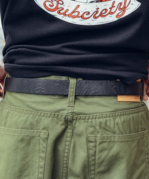 Subciety（サブサエティ）の「Paisley hook belt（ベルト・メンズ・ブラック/ブラウン・FREE）」の13枚目の写真