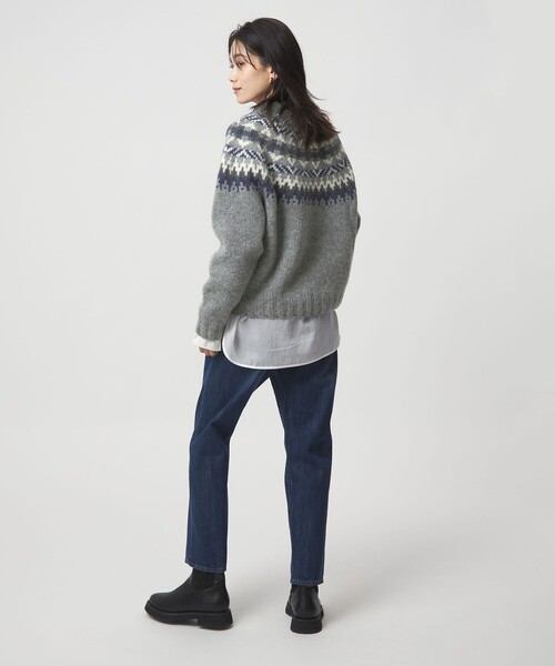 セール】【別注】＜Harley of Scotland＞ノルディック プルオーバー