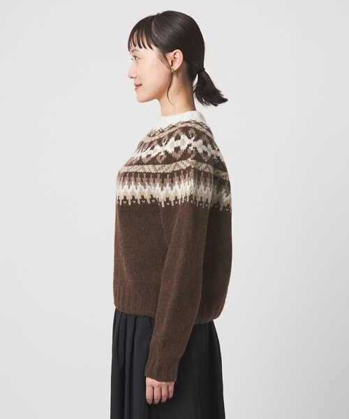 セール】【別注】＜Harley of Scotland＞ノルディック プルオーバー