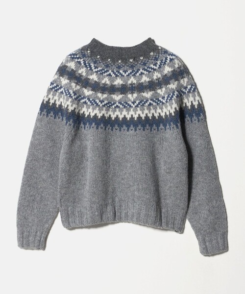 セール】【別注】＜Harley of Scotland＞ノルディック プルオーバー