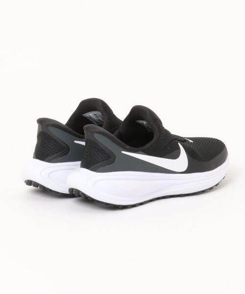 NIKE（ナイキ）の「NIKE ナイキ W REVOLUTION 8 EASYON【軽量】レディーススニーカー(Wレボリューション8イージーオン) HQ2415-001 [HF] ブラック/ホワイト/アンスラサイト（スニーカー・レディース・ブラック×ホワイト・25.0cm/24.5cm/24.0cm/23.0cm/23.5cm/22.5cm/25.5cm）」の2枚目の写真