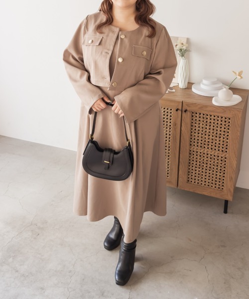 CLETTEオリジナルショートジャケット＆ワンピースセット（ワンピース