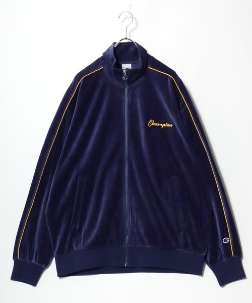 セール】2025AW Champion/チャンピオン VELOUR ZIP JACKET ベロア ワン
