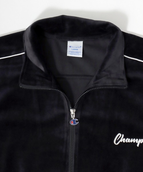 セール】2025AW Champion/チャンピオン VELOUR ZIP JACKET ベロア ワン