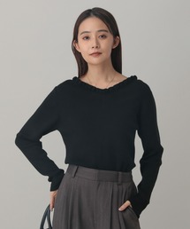 GLOBAL WORK | MATINEE LINE/なめらかニット/2WAYプルオーバー/591291(ニット/セーター)