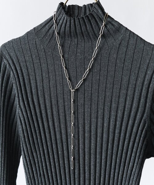 RIVE DROITE（リヴドロワ）の「【R.good（アールドットグッド）】オーバルチェーンネックレス（ネックレス・レディース・シルバー/ゴールド・FREE）」の3枚目の写真