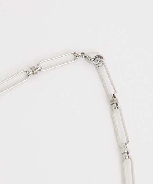 RIVE DROITE（リヴドロワ）の「【R.good（アールドットグッド）】オーバルチェーンネックレス（ネックレス・レディース・シルバー/ゴールド・FREE）」の5枚目の写真