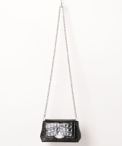 Vivienne Westwood(ヴィヴィアンウエストウッド)の「HAZEL SMALL HANDBAG(ハンドバッグ・レディース・ブラック・FREE)」の1枚目の写真