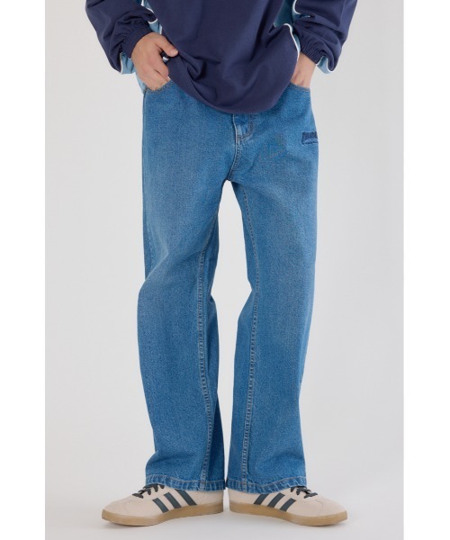 RODEO CROWNS WIDE BOWL（ロデオクラウンズワイドボウル）の「THRASHER ICON DENIMパンツ（デニムパンツ・レディース・ブラック/ブルー・LARGE/MEDIUM）」の16枚目の写真