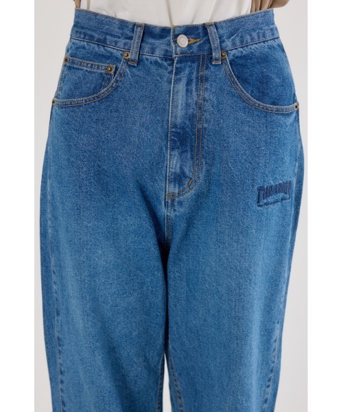 RODEO CROWNS WIDE BOWL（ロデオクラウンズワイドボウル）の「THRASHER ICON DENIMパンツ（デニムパンツ・レディース・ブラック/ブルー・LARGE/MEDIUM）」の22枚目の写真
