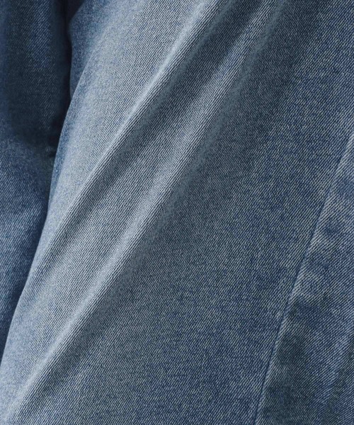 GLOBAL WORK（グローバルワーク）の「GOODデニムリラックスワイドパンツ/595403（デニムパンツ・レディース・ブルー/サックスブルー・SMALL/LARGE/MEDIUM）」の19枚目の写真