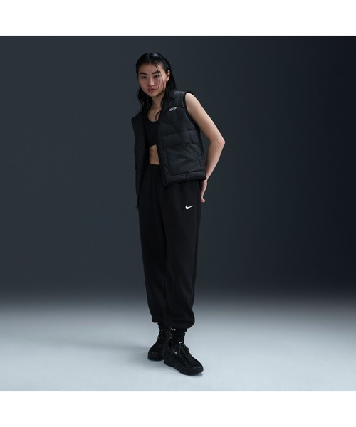 NIKE（ナイキ）の「NIKE/ナイキ W NSW PHNX FLC HR PANT 2（スウェットパンツ・メンズ・ブラック/ライトグレー・S/M/L/XL）」の4枚目の写真