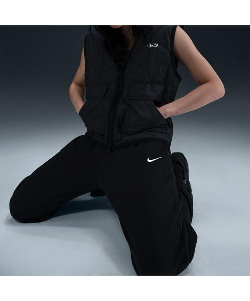 NIKE（ナイキ）の「NIKE/ナイキ W NSW PHNX FLC HR PANT 2（スウェットパンツ・メンズ・ブラック/ライトグレー・S/M/L/XL）」の5枚目の写真