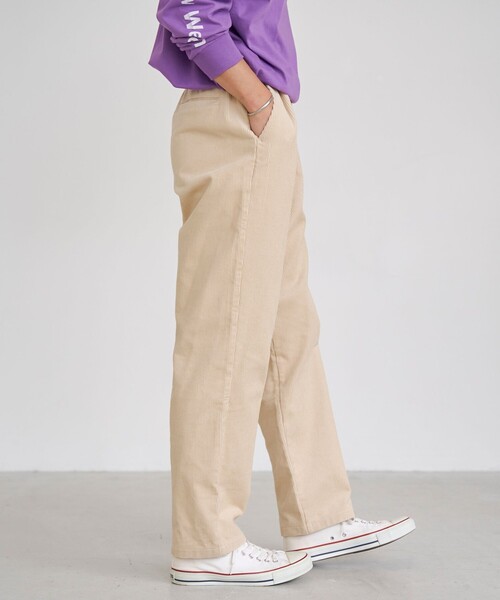 coen（コーエン）の「コーデュロイイージーパンツ（その他パンツ・メンズ・オリーブ/ナチュラル/ダークブラウン・S/M/L/XL）」の7枚目の写真