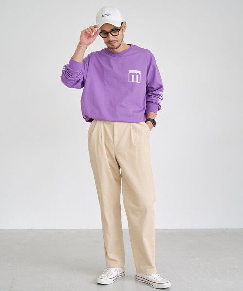 coen（コーエン）の「コーデュロイイージーパンツ（その他パンツ・メンズ・オリーブ/ナチュラル/ダークブラウン・S/M/L/XL）」の8枚目の写真