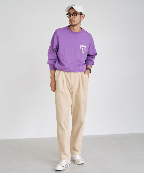 coen（コーエン）の「コーデュロイイージーパンツ（その他パンツ・メンズ・オリーブ/ナチュラル/ダークブラウン・S/M/L/XL）」の9枚目の写真