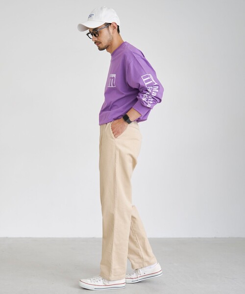 coen（コーエン）の「コーデュロイイージーパンツ（その他パンツ・メンズ・オリーブ/ナチュラル/ダークブラウン・S/M/L/XL）」の10枚目の写真