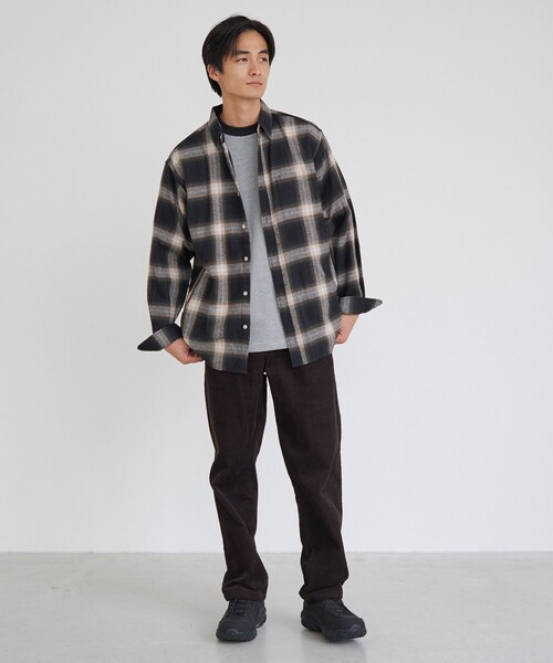 coen（コーエン）の「コーデュロイイージーパンツ（その他パンツ・メンズ・オリーブ/ナチュラル/ダークブラウン・S/M/L/XL）」の18枚目の写真