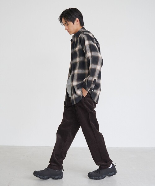 coen（コーエン）の「コーデュロイイージーパンツ（その他パンツ・メンズ・オリーブ/ナチュラル/ダークブラウン・S/M/L/XL）」の19枚目の写真